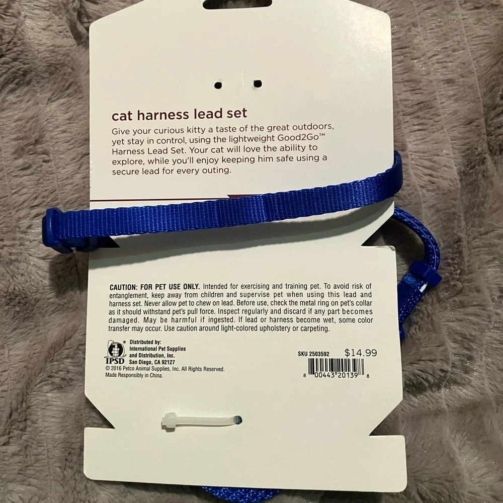 Cat Harness and Leash